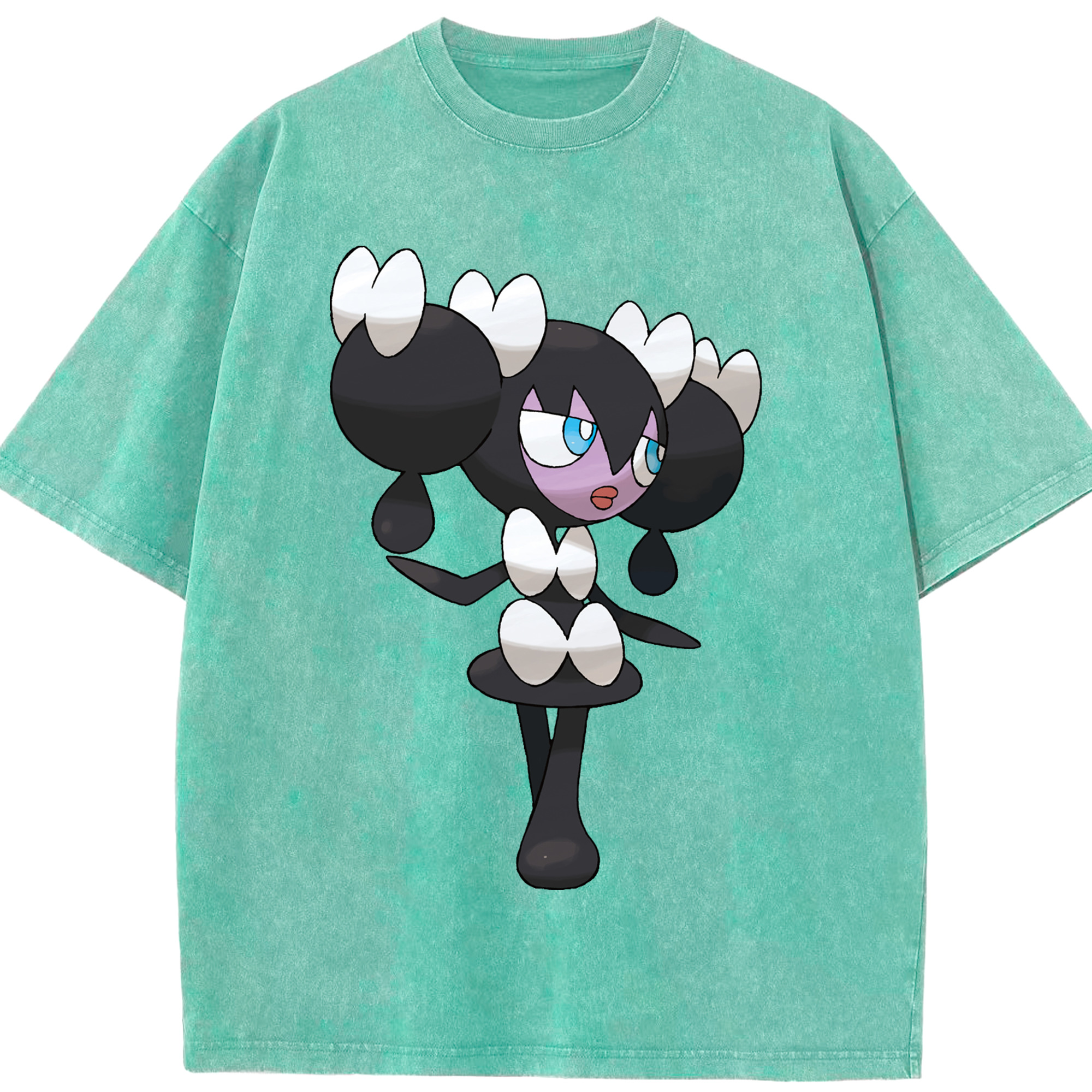 （画像用） ポケットモンスター Pokémon 綿100% ヴィンテージ風 半袖Tシャツ（フロントプリント）